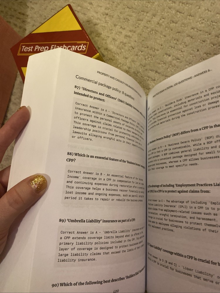 Property and Causulty Study Guide/Workbook