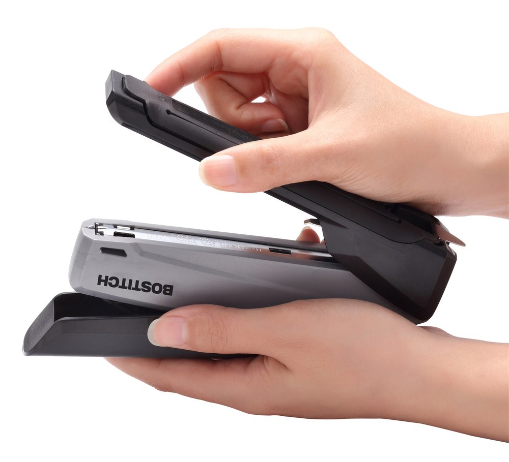 Bostitch Eco-Friendly Manual Desktop Stapler, One-Finger Technology