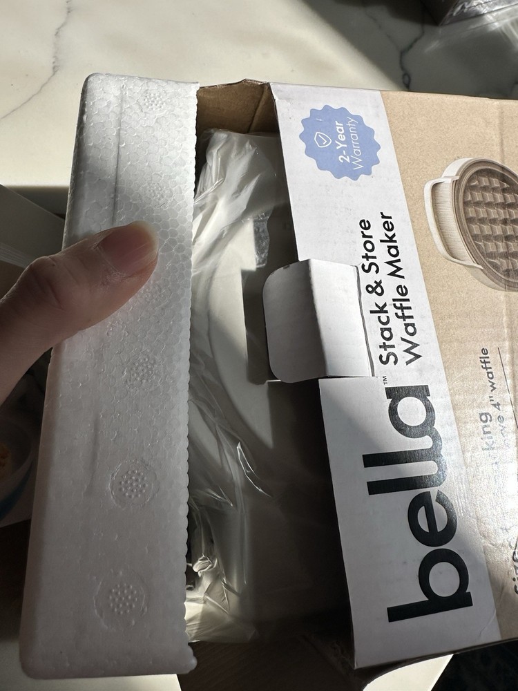 Bella Stack & Store Waffle Maker Fits-anywhere kitchenware Single Serve