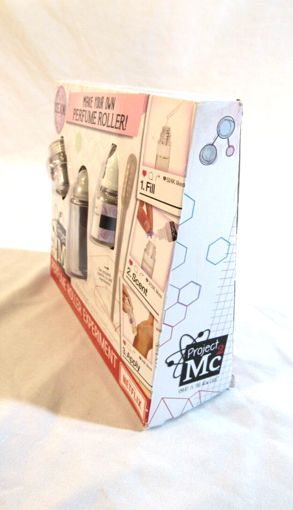 Project Mc2 PERFUME ROLLER Experiment Kit Create Your Own Perfume Scent NEW