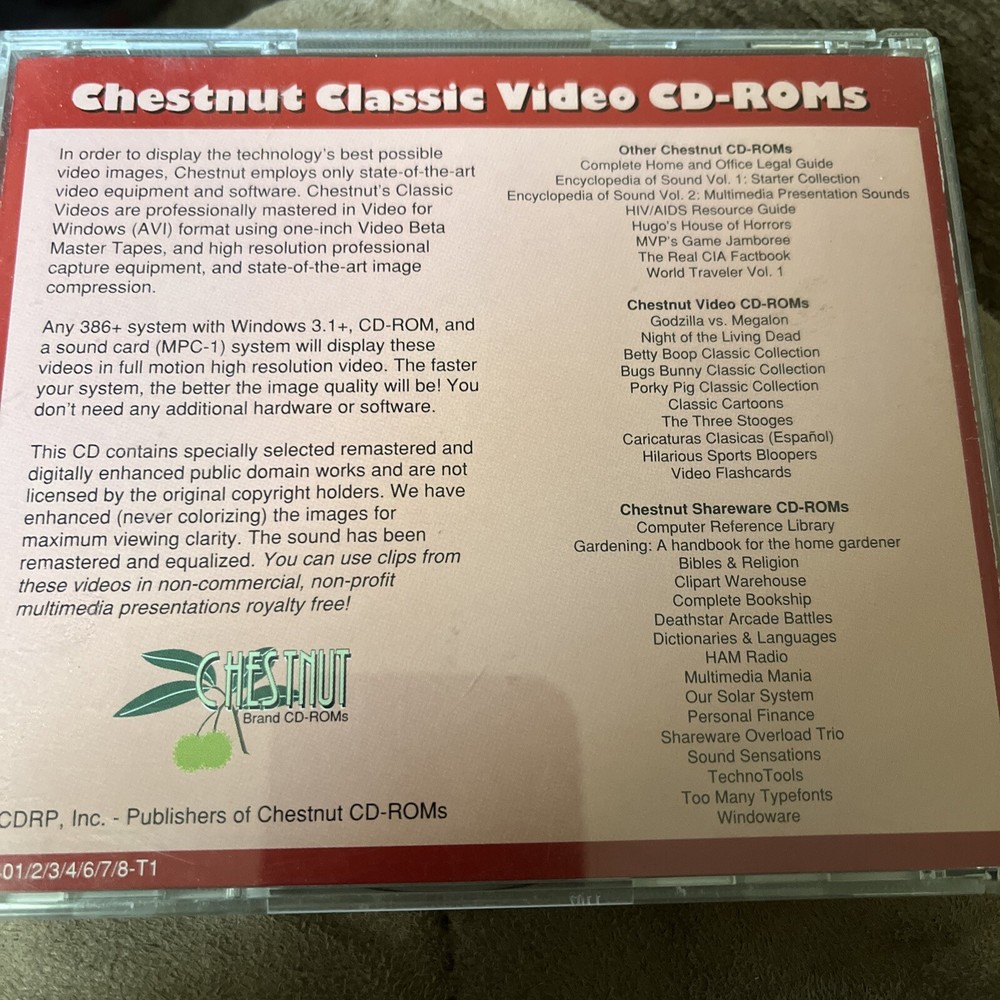 The Three Stooges PC CD ROM Windows