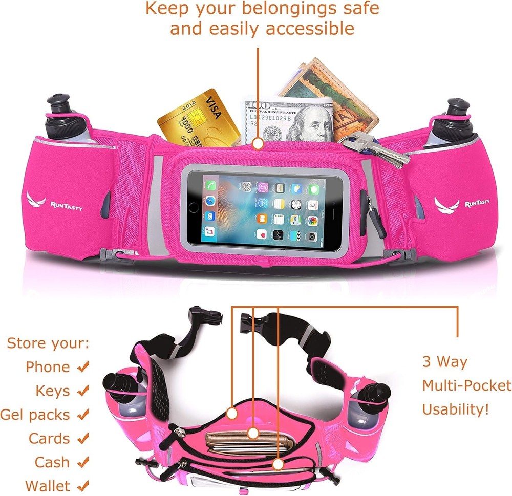 Comfortable Hydration Belt for Active Lifestyles