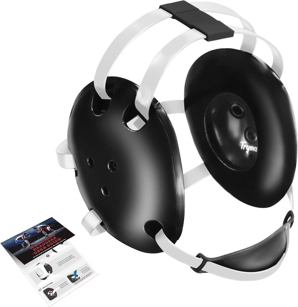 Communication-Friendly Wrestling Headgear=