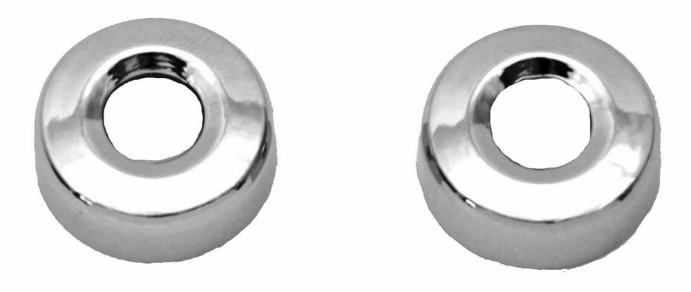 Face Nut covers(2) Toggle Switch Chrome Plastic Freightliner Dash Switches