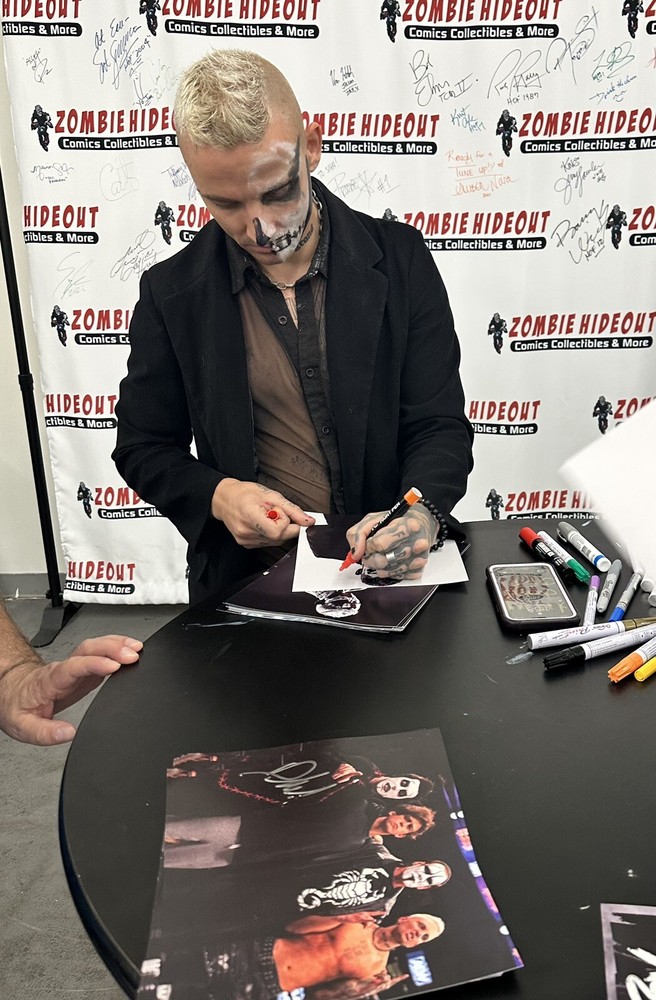 Darby Allin - AEW - Autographed 8x10 PSA Authenticated Read Description