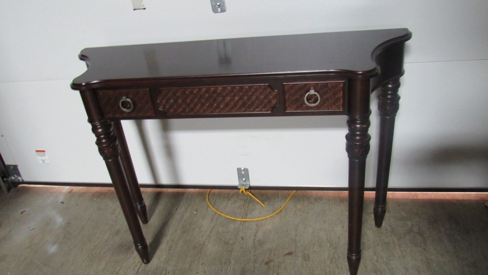 Mahogany Bombay Console Entry Table
