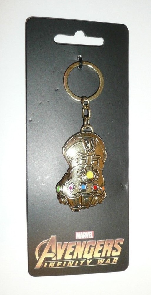Thanos Infinity Gauntlet Keychain Avengers Infinity War Endgame Marvel Comics