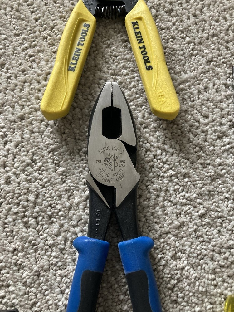 Klein Tools Electrical Kit with Pliers, Cable Stripper & Screwdrivers