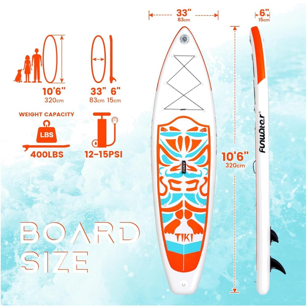 Ultra-Light All Skill Level SUP with Accessories