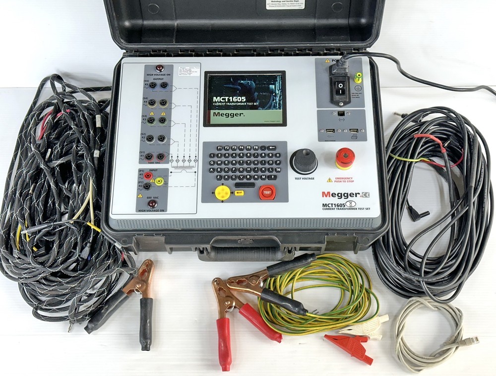 Megger MCT1605 Current Transformer Test Set **NEW**