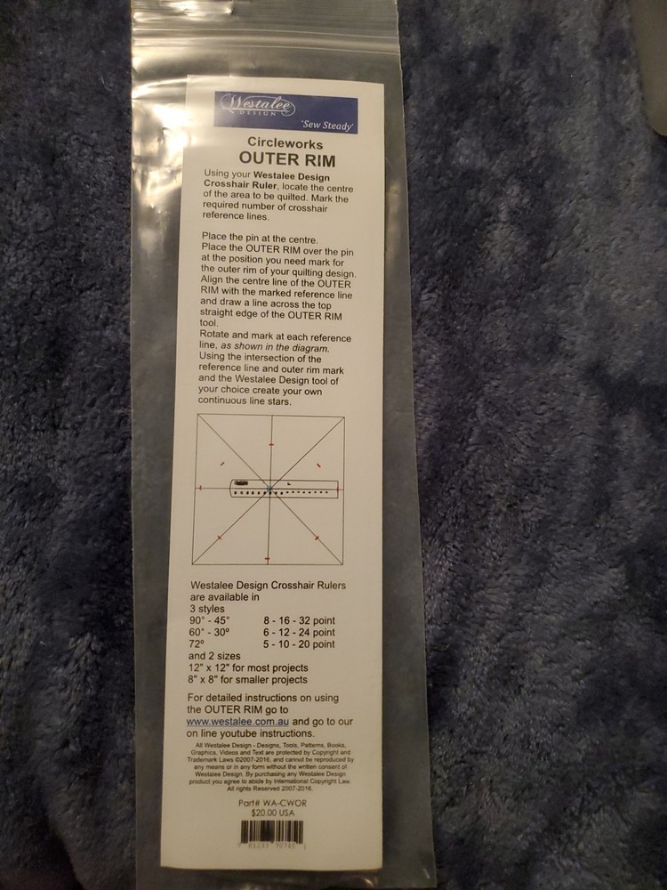 Westalee Sew Steady Circleworks Outer Rim