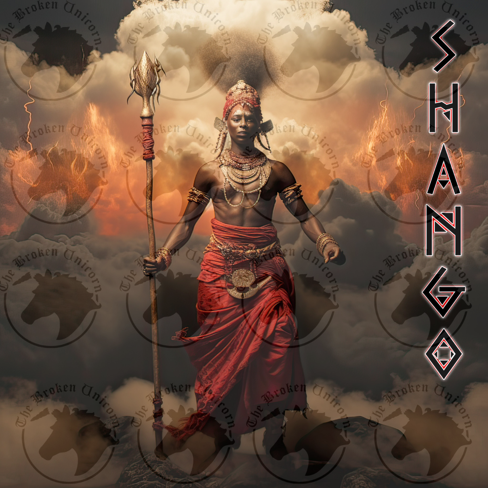 Yoruba African Orishas Shango/Chango Poster