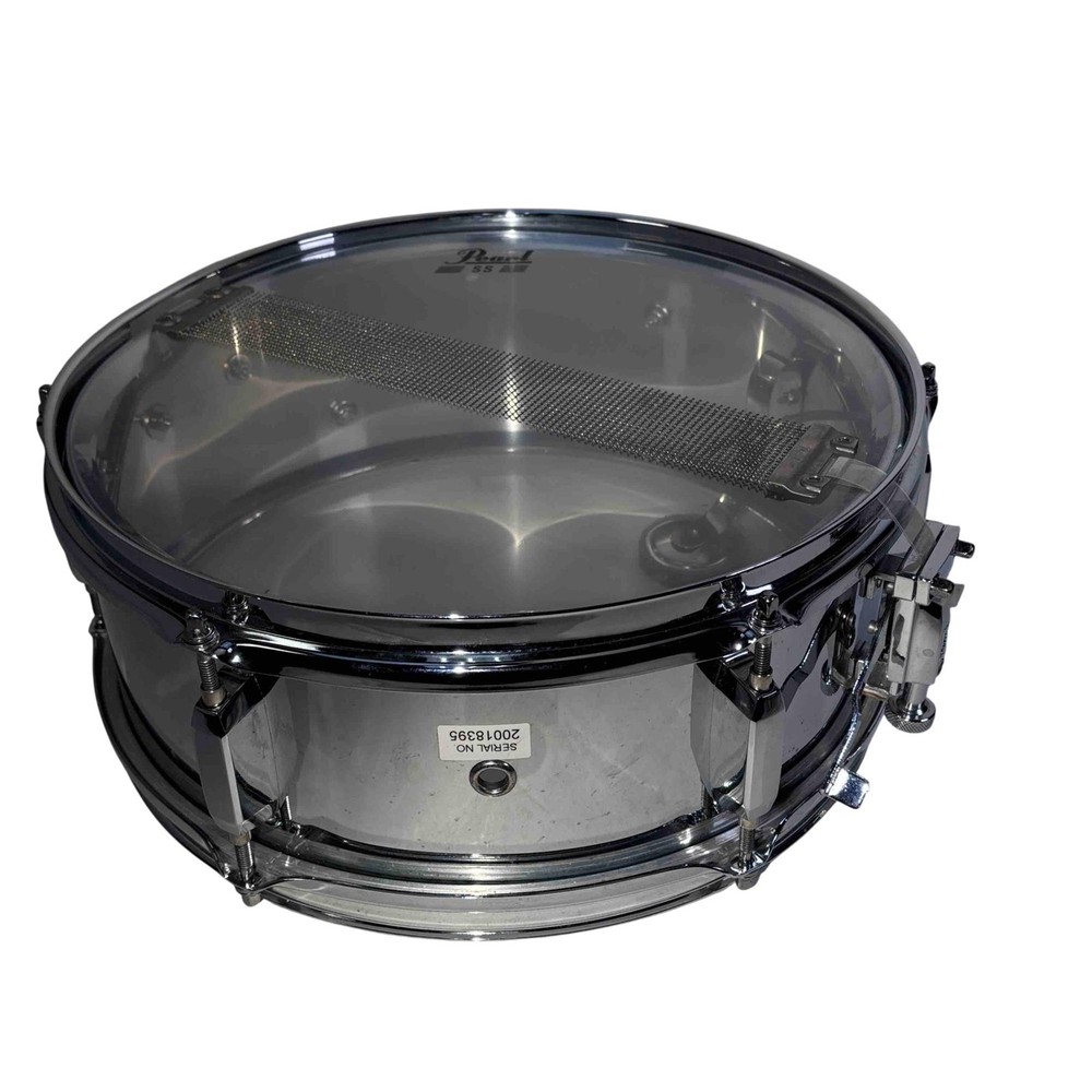 Pearl Steel Shell Snare Drum