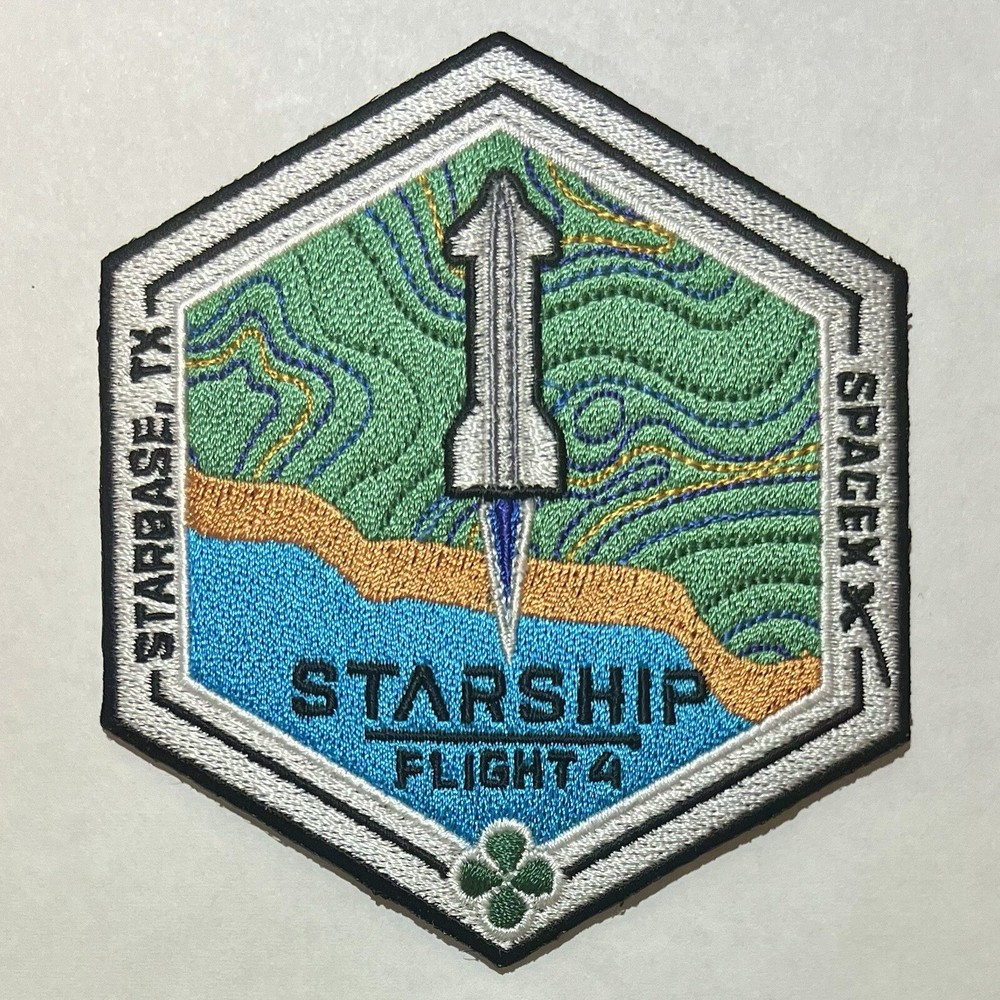 Employee Version - SpaceX Starship Flight 4 Mission Patch