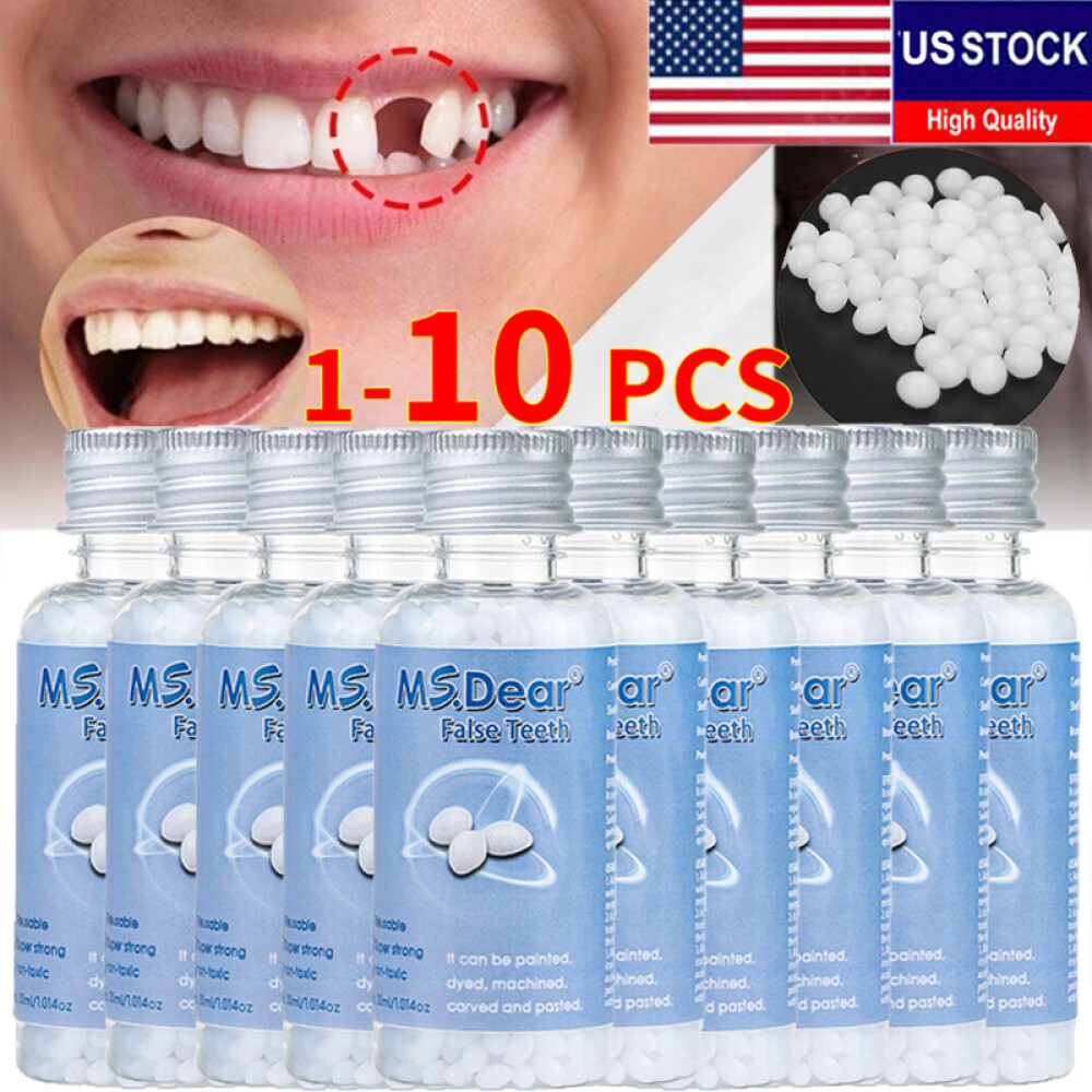 Tooth Repair Kit - Temporary Teeth Replacement Kit for Missing & Broken Teeth