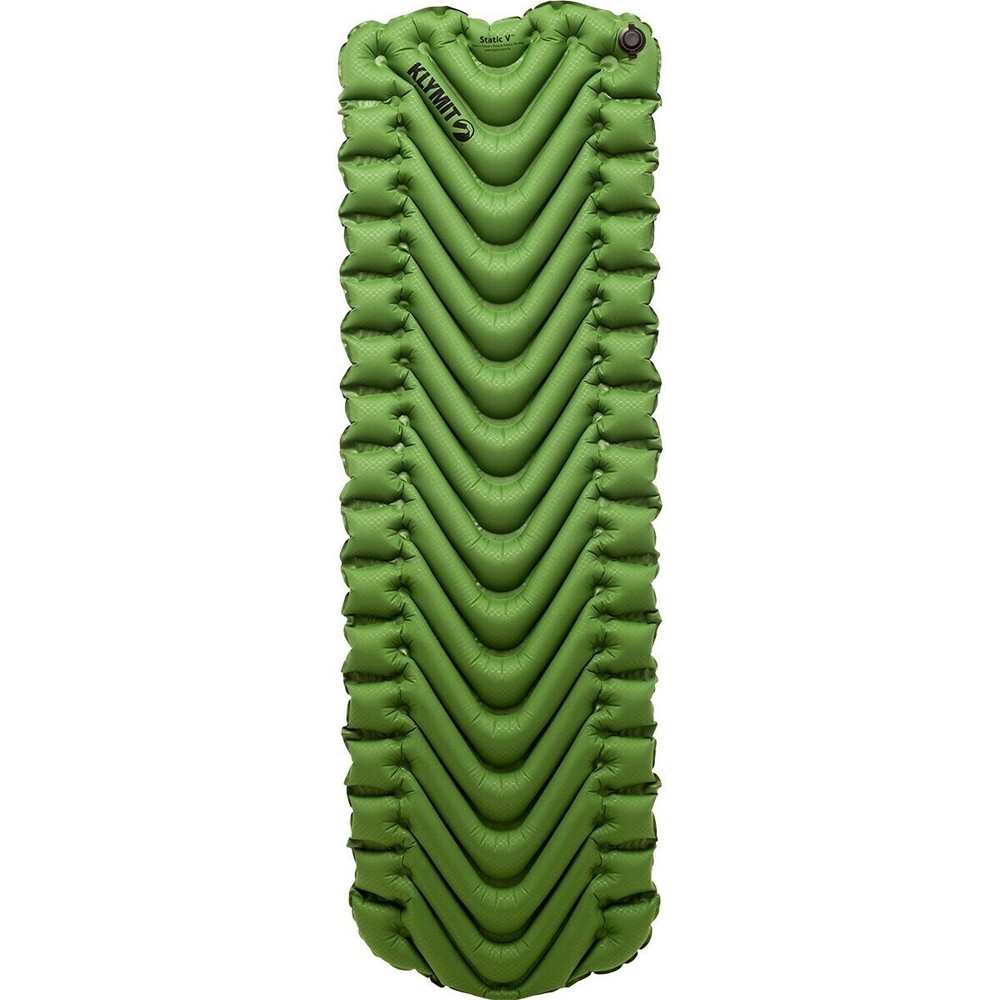 KLYMIT STATIC V Sleeping Pad GREEN NEW