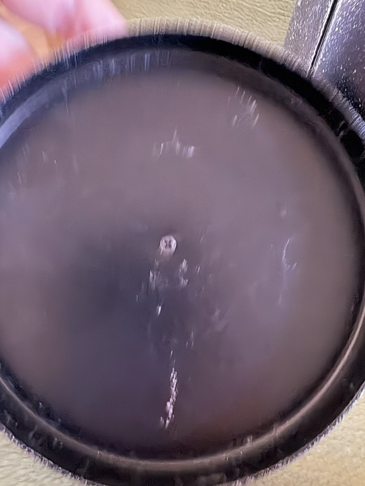 Witch And Cat Black Tin Container With Lid