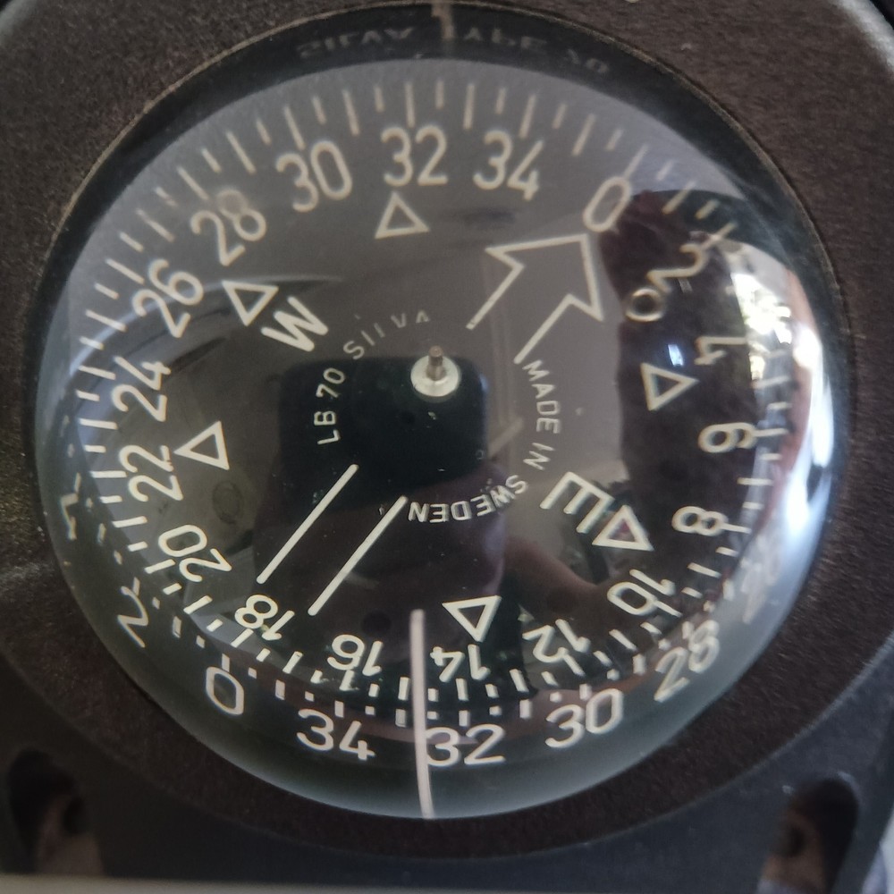 Silva Type 70 Dash Mount Marine Compass LB70