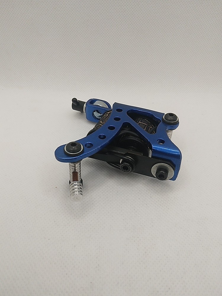 Professional Coil Tattoo Machine Adjustable Blue Frame
