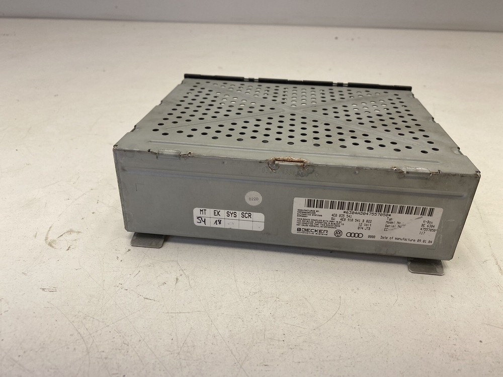 2004 Audi A8 L Radio Navigation Receive Module 4E0 035 541