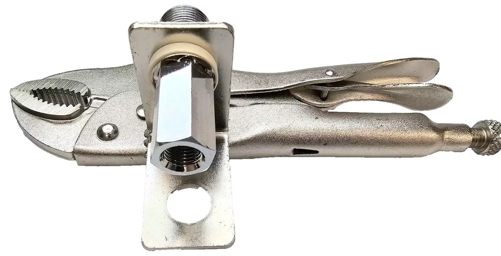 Workman QRVG1 CB Quick Release Locking Vice Grip Antenna Mount w/ SO-239 Stud