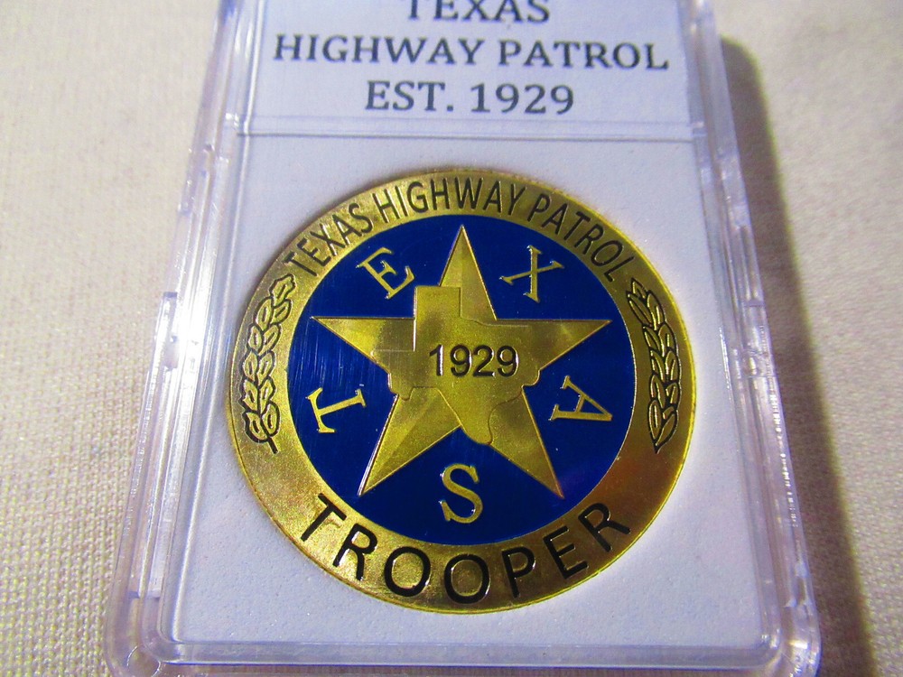 TEXAS HIGHWAY PATROL Challenge Coin