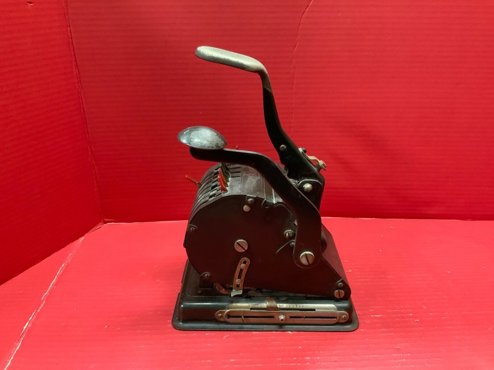 Vintage Lightning Check Writer Series 500