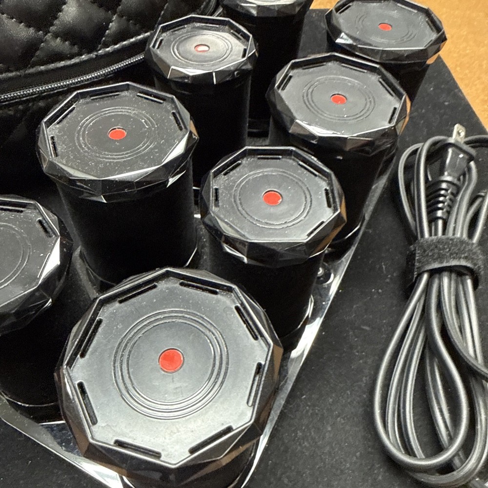 T3 Voluminous Hot Rollers - 8 Count With Clips