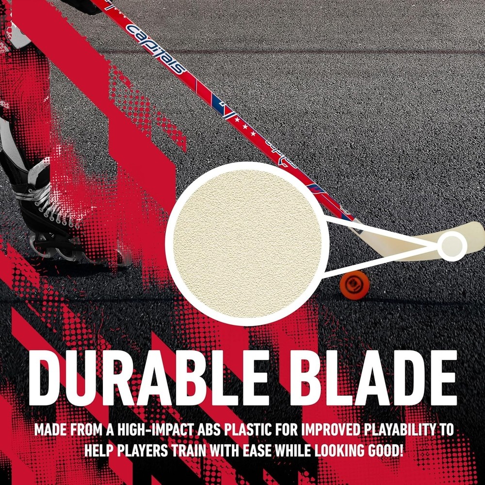 Official NHL Team Stick - Lightweight Vinyl Construction