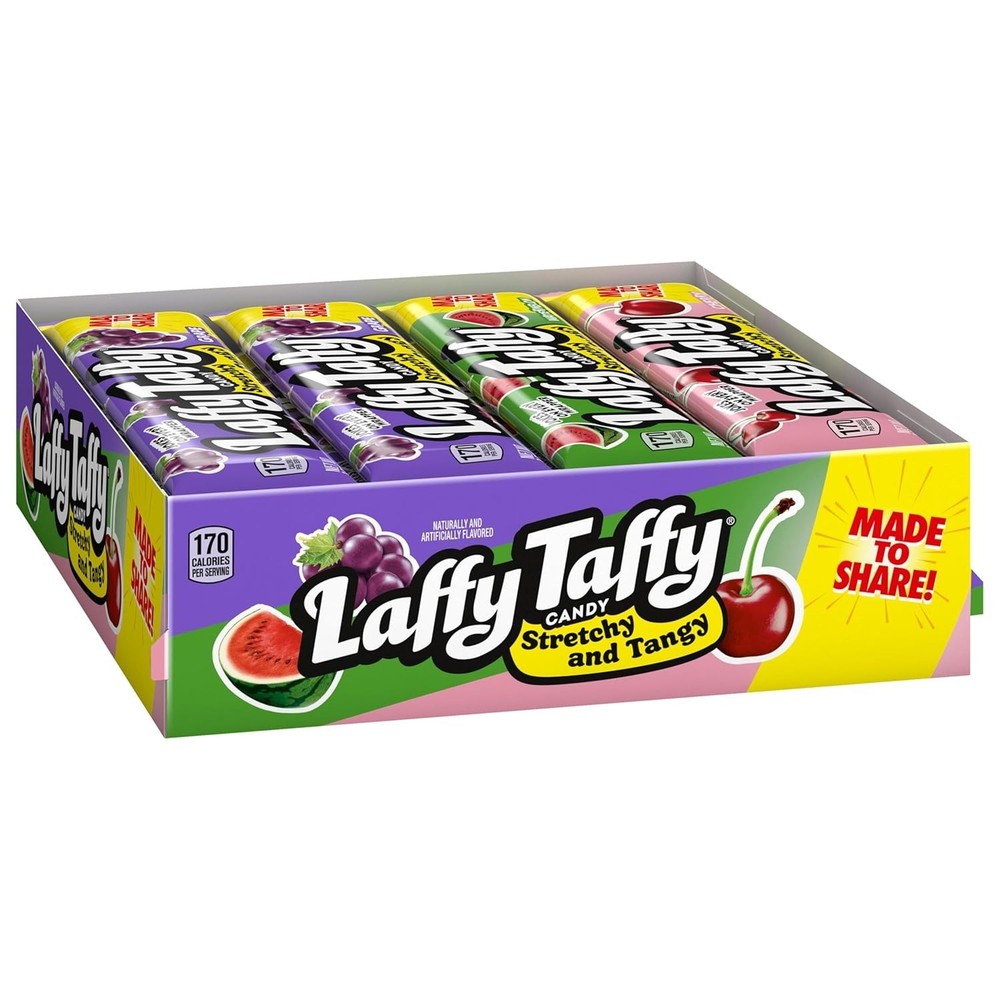 Tangy Grape, Cherry, Watermelon Taffy Pack