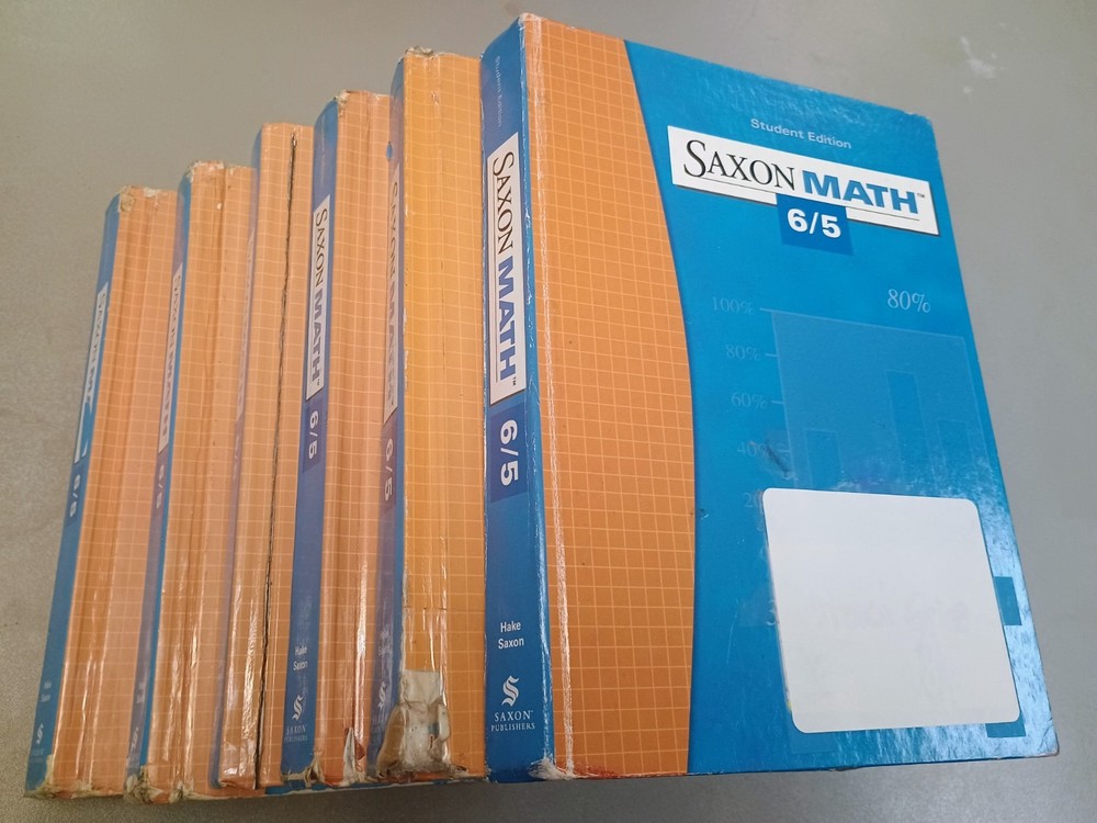 Saxon Math Student Edition 6/5 -2004