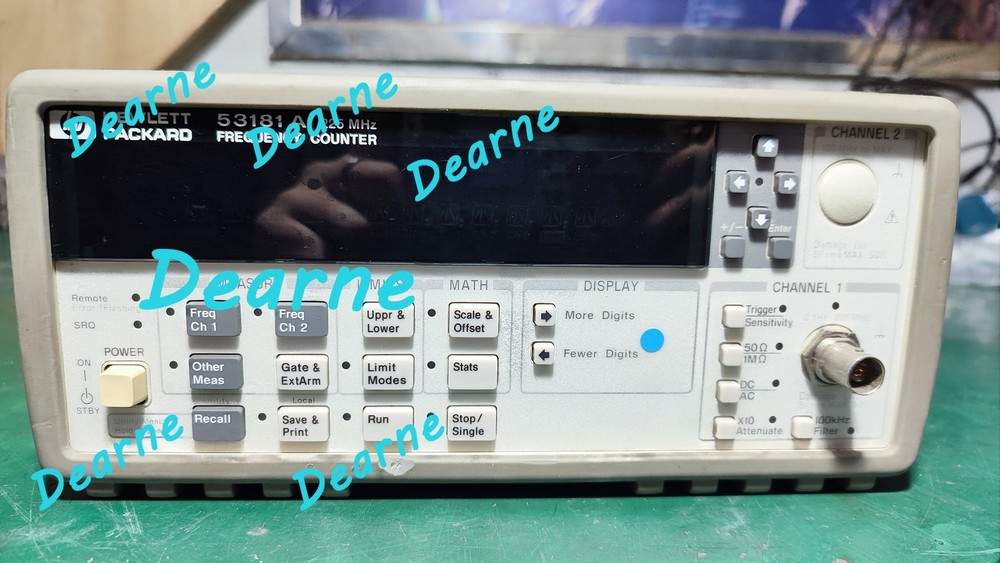 1PCS HP Agilent Keysight 53181A High Precision Frequency Meter /Good function