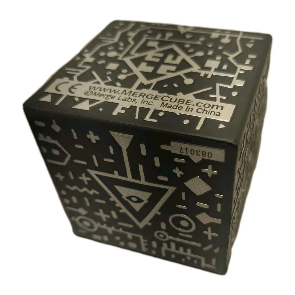 Merge Cube Interactive AR Cube STEM Toy Works w iOS & Android