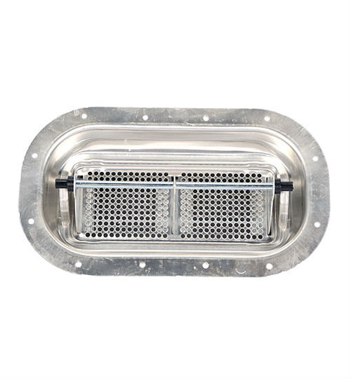 8 Inch x 12 Inch Two-Way Aluminum Pop-Up Ventilator w/ Screen, Mounting Gasket