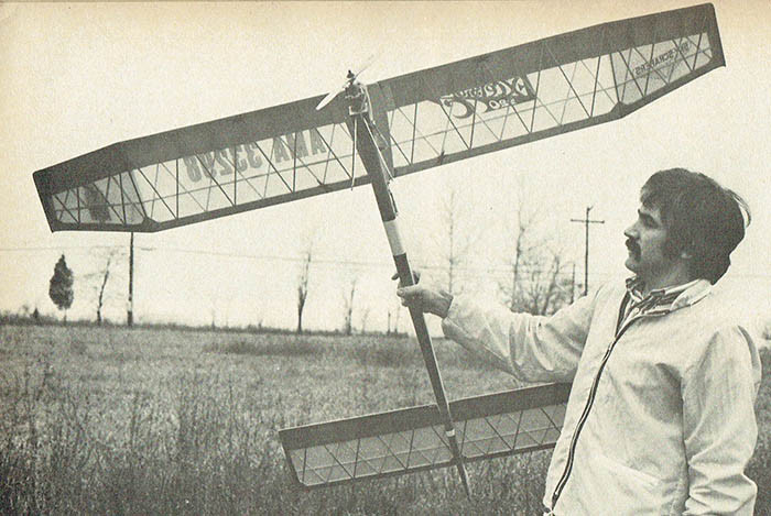 Model Airplane Plans (FF): EXCELSIOR 720 Class C Special 74" for .40 Engine