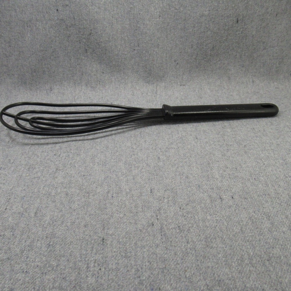 Calphalon Flat Whisk 13-1/4" Black Nylon 400 Degrees