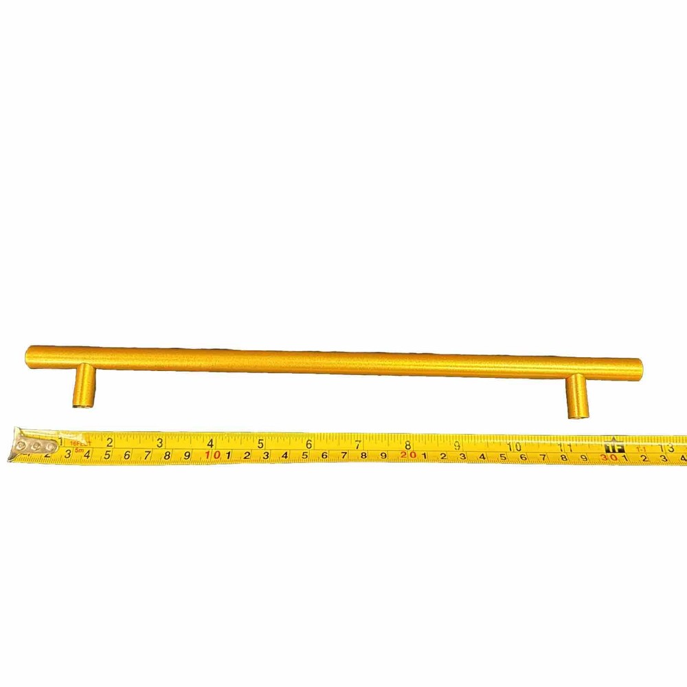 Gobrico Brushed Brass Kitchen Cabinet Pull 10” Hole