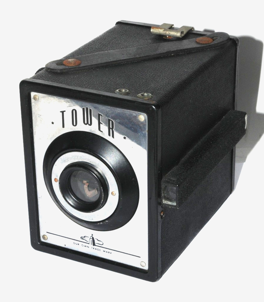 Tower 120 Box Camera with working shutter. Great Condition