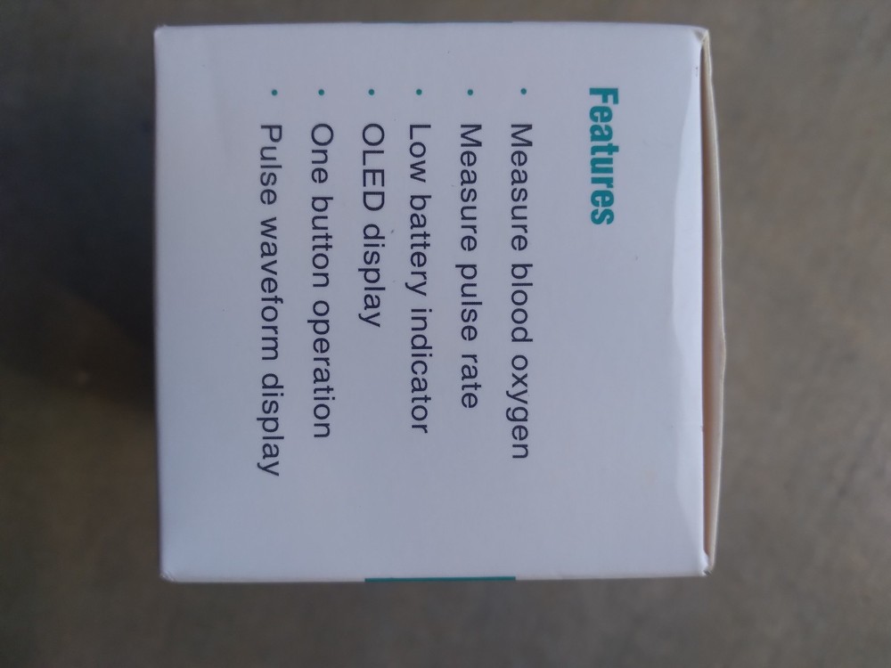 Wellue Pulse Oximeter NEW White Finger Tip Probe