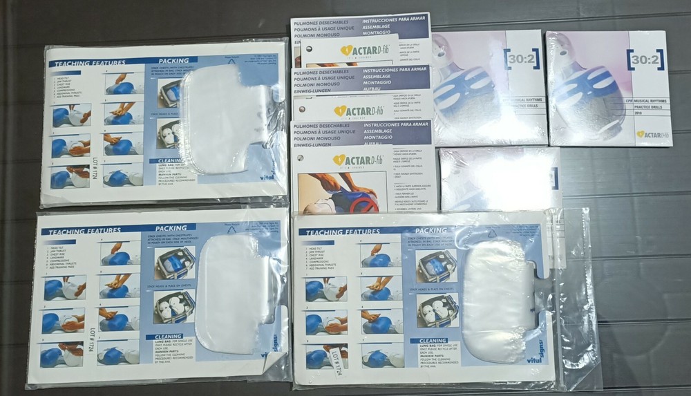 ACTAR D-fib Dfib Disposable Lungs 50-Pack