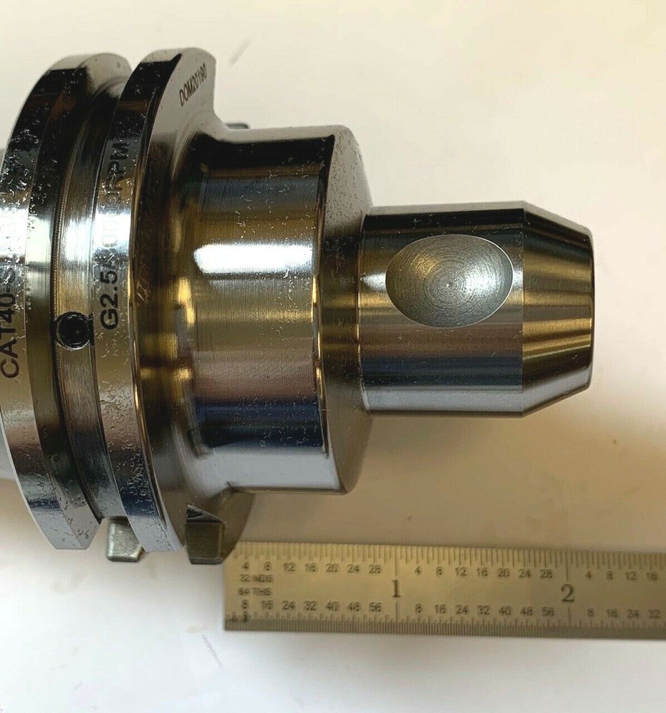 3/8" CAT40 END MILL HOLDER 2.5" PROJECTION DOMINATOR #20190