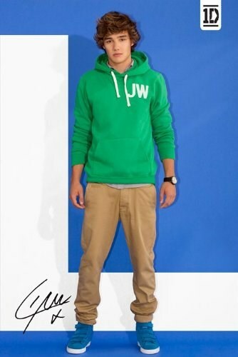 One Direction Poster Liam Blue Standing