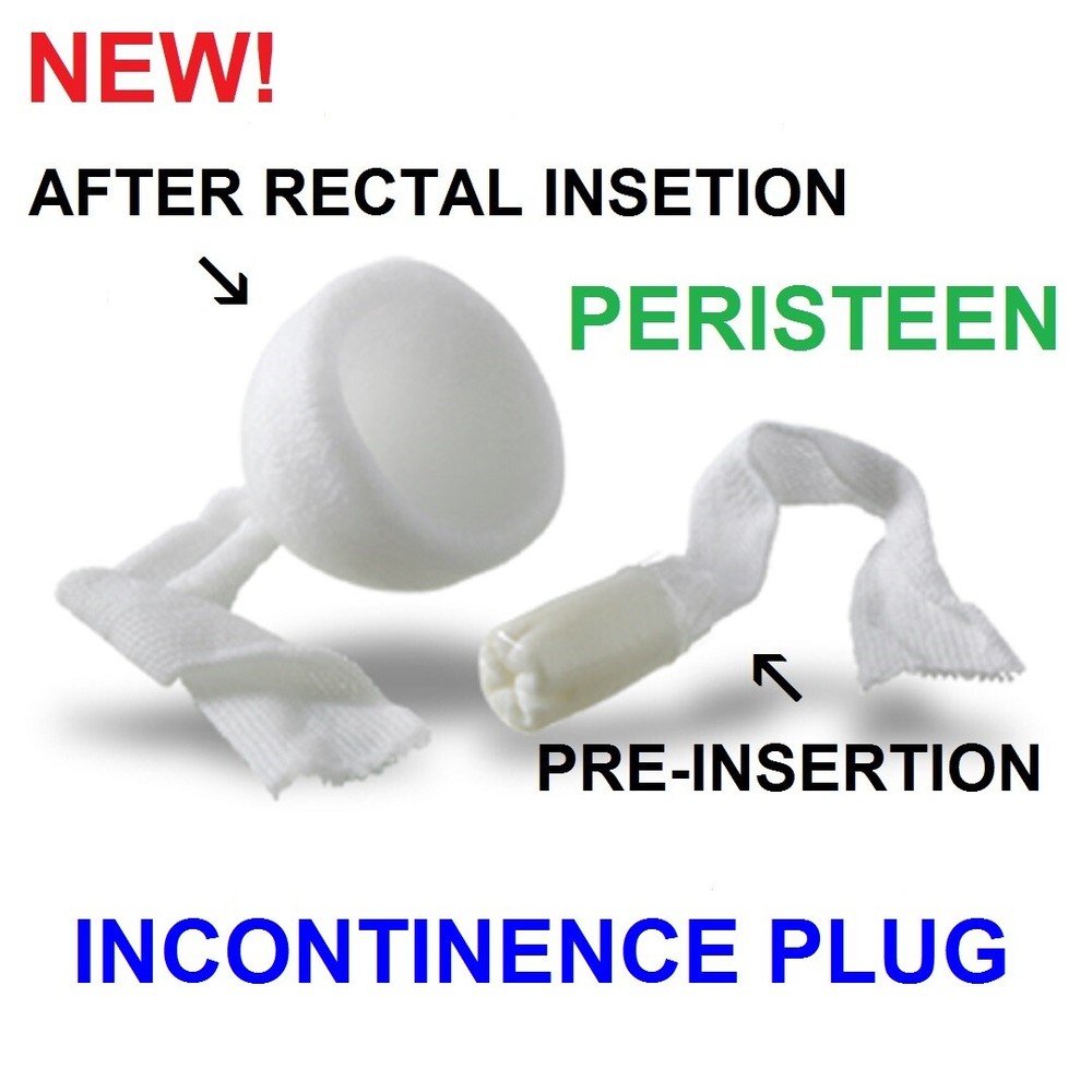 Bowel Control Insert Accidental Stool Leak Loss Incontinence Management Solution