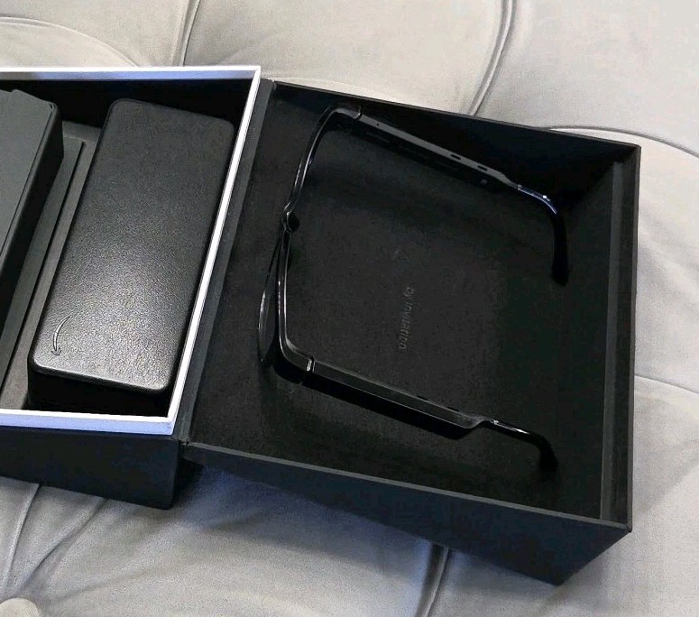 Amazon Echo Frames 1st Generation New Open Box Black Rectangle Smart Glasses