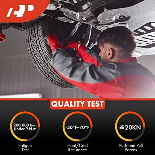 2 x Front Outer Tie Rod Ends, Compatible with Jaguar X-Type 2002-2008