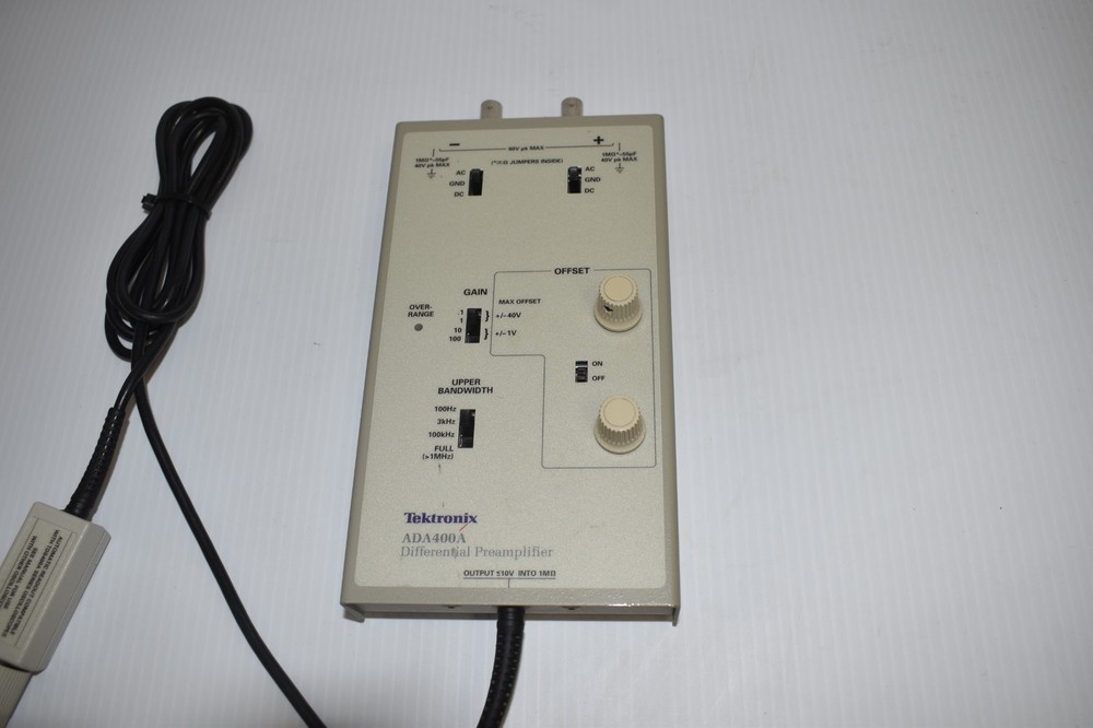 TEKTRONIX ADA 400A ADA400A Differential Preamplifier (AQX97)