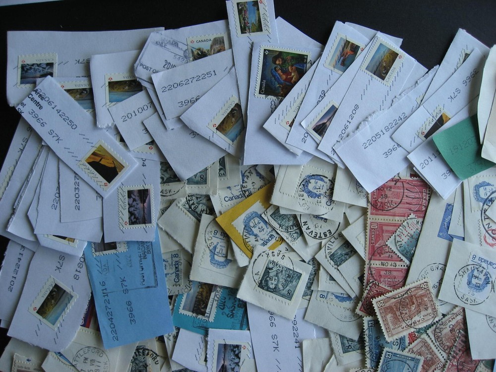 Canada 300 SK Saskatchewan cancels mixture (duplicates, mixed condition)