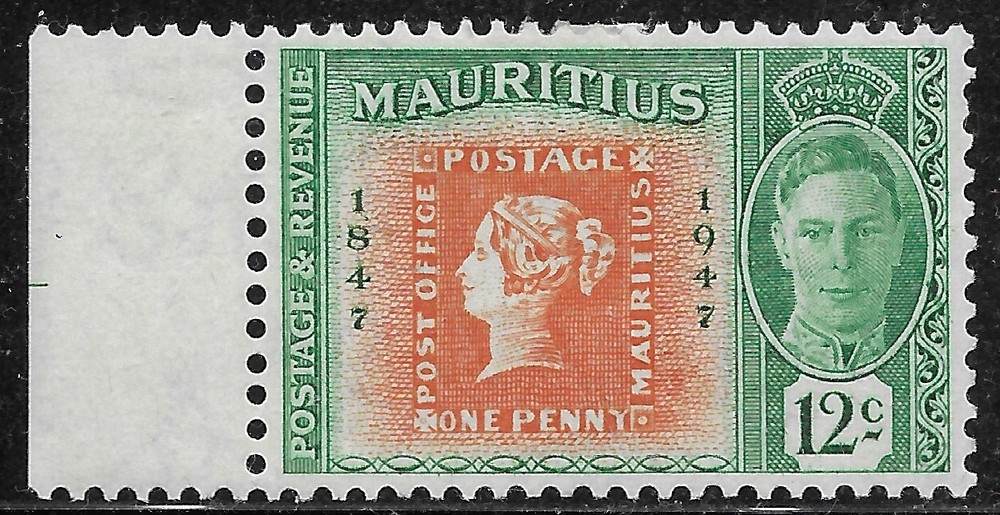 1948🔥 MAURITIUS🔥 SC#226 MH OG VF
