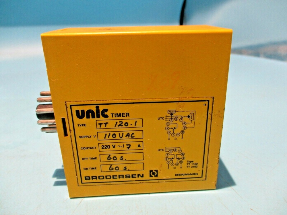 BRODERSEN UNIC TT120.1 TIMER 110V 60 MIN
