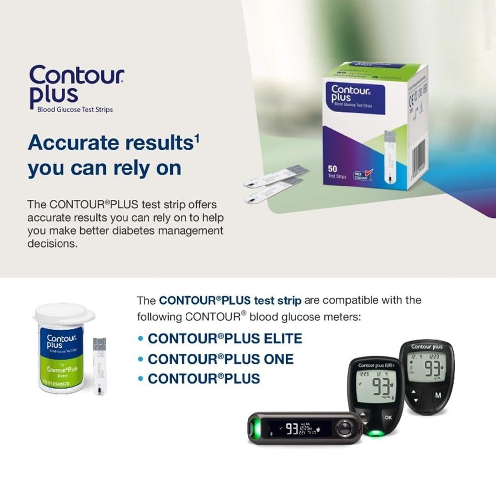 Accurate Blood Glucose Test 50 Strips For Glucometer Machine @UK